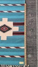 Handwoven Rug Southwestern Zapotec Indian Navajo Mexican Oaxaca 40  X 24  Wool