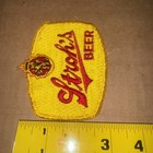 Vintage Stroh s Beer Patch Embroidered Brewery Advertising Sew On Unused
