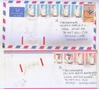Qatar To Bangladesh By Air Mail Commercial Cover For 