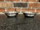 Pair Tiffany   Co Sterling Silver 6    Pierced Bon Bon Bowls 362g