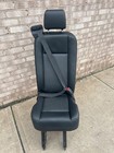 New 2015-2026 Ford Transit Van 1 Person Seat Black Vinyl Quick Release Brackets
