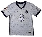 Nike Chelsea Fc Christian Pulisic  10 2020 2021 Away Jersey Rare Sz Y s Blue