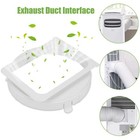 Portable Exhaust Duct Interface Adapter For Air Conditioner Hose Tube Connector
