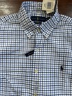 Polo Ralph Lauren Shirt Mens M Slim Fit Stretch Button-down Long Sleeved