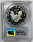 2000-p Proof Silver American  Eagle  Pcgs Pf69 Ultra Cameo Nice Fresh Clean