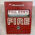 Honeywell Vintage Non Coded S465 Fire Alarm Pull Station No Key Untested