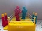 Mattel 2014 Rockem Sockem Robots 2 Player Boxing Game Preowned  Works