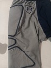 Under Armour Sliding Shorts Men   s Gray Compression Baseball Padded Size Medium 