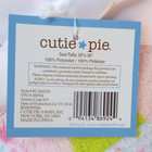 New Cutie Pie Cupcake Security Blanket Baby Girl Lovey Pink Blue Orange Yellow