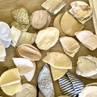 54 Vintage Shoulder Pads Lot 80s 90s Women s Clothing Crafts Assorted 27 Pairs