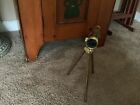 Small Brass Telescope With Tripod