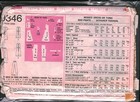9346 Vintage Simplicity Sewing Pattern Misses 1970s Dress Tunic Pants Designer