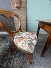 Georgian Dining Table    250  Victorian Chairs    85 Each  All 5 Pieces     500 