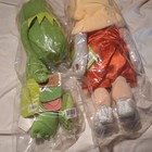 Disney Muppets Kermit   Miss Piggy Plush Dolls 14-24 In Washable Lot