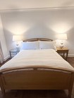 Queen Size 4 Piece Bedroom Set Solid Wood