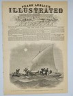 Frank Leslie s  3 14 1863 Defenses Of Savannah    Confederate Steamer Alabama