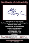 Brett Quigley Authentic Signed Pga Notecard W certificate Autographed  a0001 