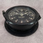 Wwii Chelsea U s  Navy Deck Clock Serial No 4406 E Phenolic Bakelite Case No Key