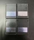 Official Sony Ps2 Memory Card-lot Of 4 Set Oem Scph-10020 Original Playstation 2