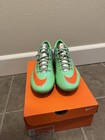 Nike Mercurial Vapor Ix Soccer Cleats Green Blue Men   s Size 12
