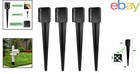 32 Inch Heavy Duty Post Stakes With Black Coating For Stability And Strength