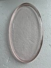 Vintage Pink Depression Glass Vanity Dresser Trinket Tray Dish Oval 8 5   l Sleek