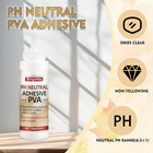 8 81oz Pva Book Glue Neutral Ph Adhesive Acidfree Dries Clear Bookbinding Repair