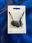 Very Rare Comstock Creations Pewter   Austrian Crystals Xena X Chakram Necklace