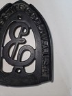 Antique Vtg Cast Trivet Sad Iron Rest Enterprise Mfg Philadelphia Usa Footed Euc