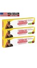3 Pack Paste Horse Dewormer By-durvet Apple Flavor Safe Effective Wormer Us