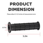 Handle Grips For Honda Atc185s Atc200 Atc250r Atc250sx Atc350x Atc125m 1980-1987