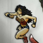 Dc Comics 5 Superhero Magnets Batman Superman Flash Wonder Woman Vintage 1998