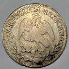 1847 Gc Mexico Silver 2 Reales Guadalupe Y Calvo Mint Rare Issue Nice  m77