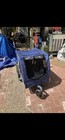 Doggyhut Premium Pet Stroller   Bicycle Trailer For Dogs     Large Blue