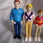 Vintage Dollhouse Dolls Family Of  6  Figures 
