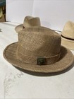 Lot Of 3 Panama Hats Vintage 1 Small  Medium 1large  Other Unmarked  A3