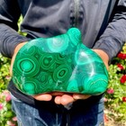 2lb  Natural Chrysocolla malachite Transparent Cluster Rough Mineral Sample
