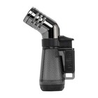 Palio Squadra Angled Triple-jet Flame Cigar Lighter  Black