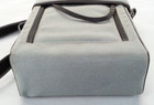 Vintage Grey Camera Accessory Bag With Strap