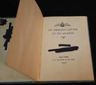Wwii Raf An Airman s Letter To His Mother  Ep Dutton Co 1940 Ex-library 1941