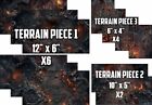 Warhammer 40k Tournament Terrain Bases - Hellscape