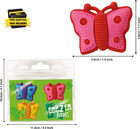 Eraser Buddiez - Butterfly From   Cute Rubber Stationery Set In Reusable Bag  No