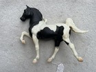 Vintage Breyer Horse  827 Pinto American Saddlebred Black Tobiano Five Gaiter