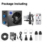 1 Hp Water Chiller 265 Gal 1000l Ice Bath Cold Plunge Cooler With Pump Filter