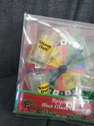 Nib Christmas Holiday Adult Spinning Shot Glass Game Includes Spinner   Glasses
