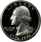 1776-1976-s Gem Proof Bicentennial Quarter       brilliant      