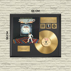 Gold Plated Lp Vinyl - Saturday Night Fever - Memorabilia Music Gift   Pgr