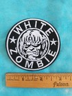 White Zombie Logo 3 Inch Iron On Patch