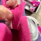 Coolbear Kids Roller Skates Pink Purple Silver Adjustable Size M