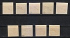 Slovakia 1939 Mnh Mi 26-34 Sc P1-p9 Newspaper Stamps   Dove   